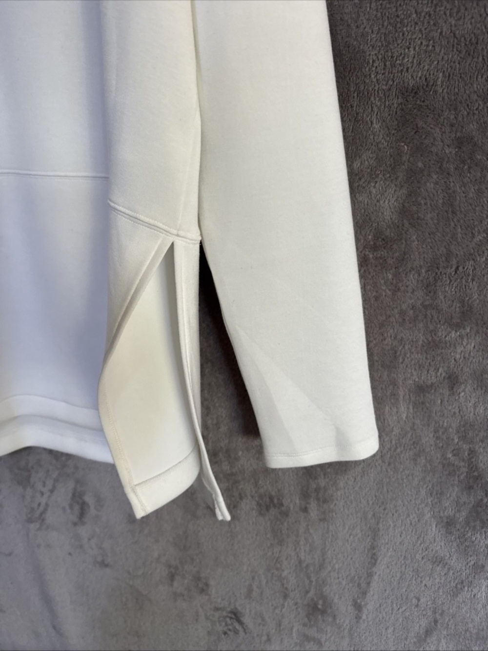 🤍 Spanx Air Essentials Turtleneck Tunic Top | White | Women’s L - Picture 5 of 13